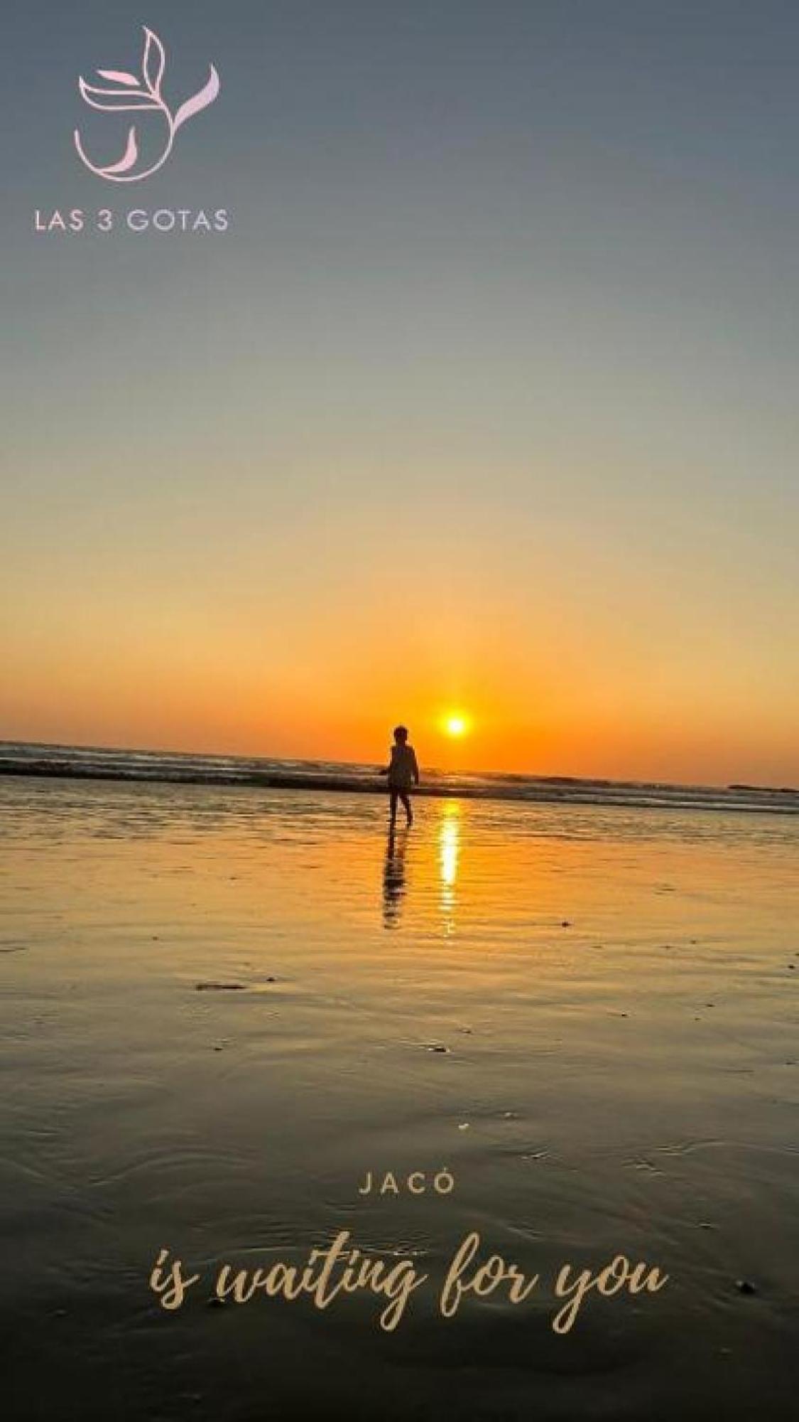 Apartamento De Lujo Las 3 Gotas Jaco, Frente Al Mar Con Vista A La Playa Esterno foto